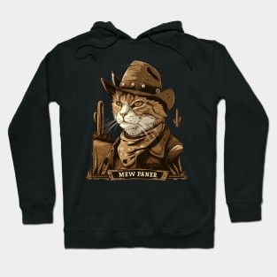 Cat Cowboy Paws & Spurs Hoodie